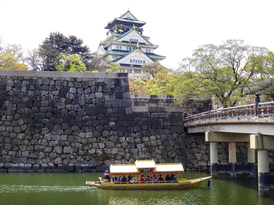 castelo de osaka no japao roteiro viagem - Castelo de Osaka no Japão: o mais lindo do país![8on8]