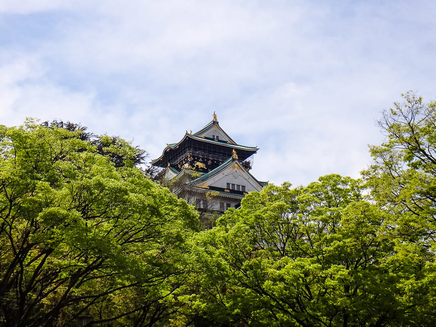 castelo de osaka parque ponto turistico - Castelo de Osaka no Japão: o mais lindo do país![8on8]