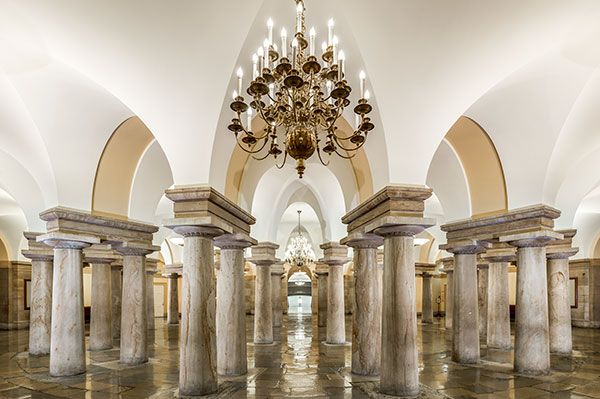 cripta sala capitolio eua - Visita guiada no Capitólio em Washington DC - EUA