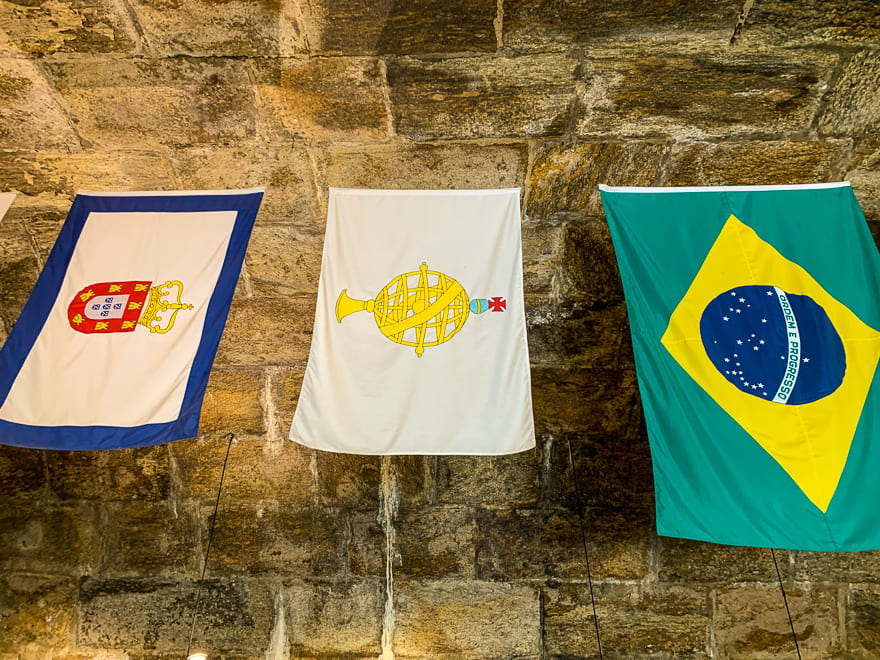 bandeiras históricas do brasil forte da urca rio de janeiro