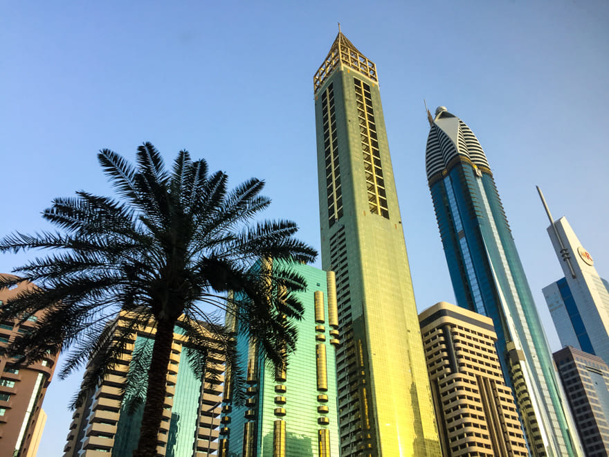dubai viagem predios modernos - Roteiro em Dubai: 3 dias nas arábias!