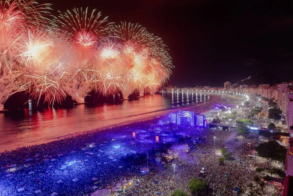 Ano Novo Rio de Janeiro Copacabana - Lets Fly Away