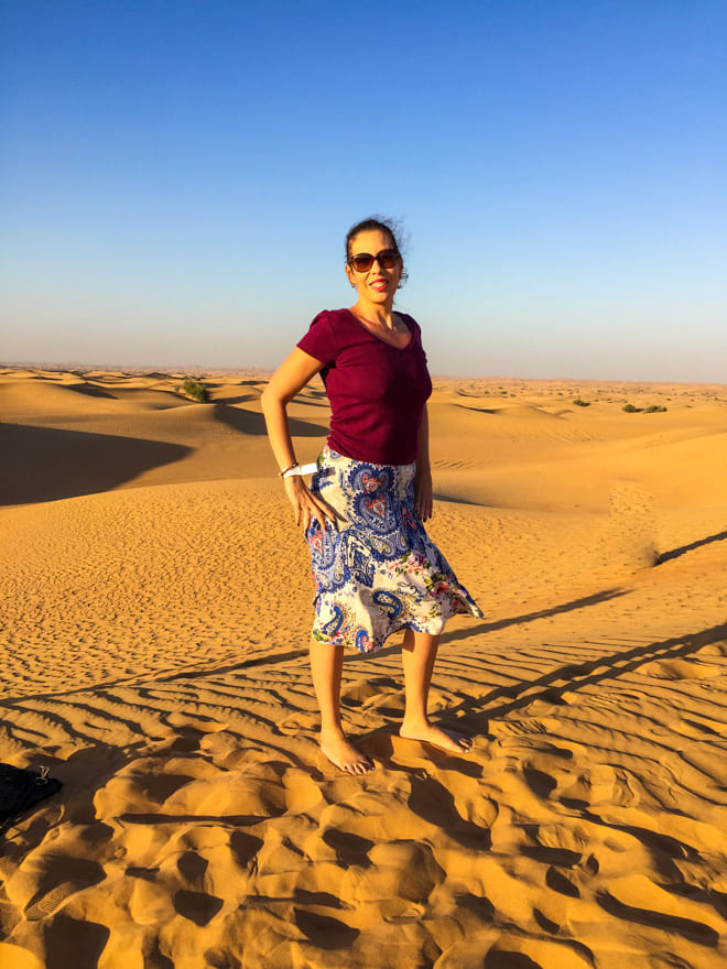 passeio deserto dubai dunas o que fazer - Safári no Deserto de Dubai. Sol, areia e emoção [8on8]
