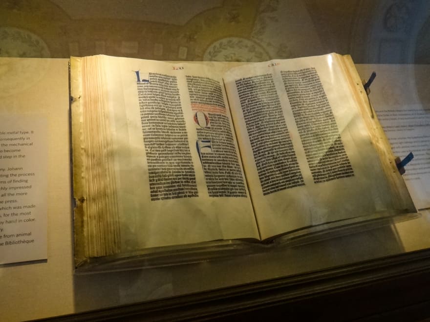 biblia gutenberg original eua - Biblioteca do Congresso Americano, uma das mais lindas do mundo