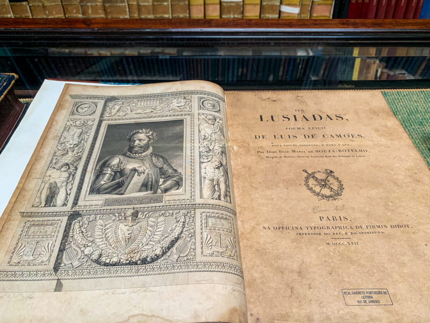 lusiadas exemplar obra rara - Real Gabinete Português de Leitura no Rio: a mais linda biblioteca!