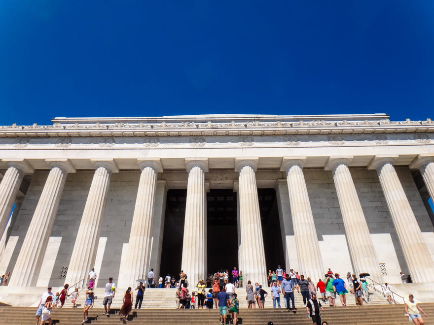 o que fazer em washington - Lincoln Memorial em Washington: como visitar o famoso monumento
