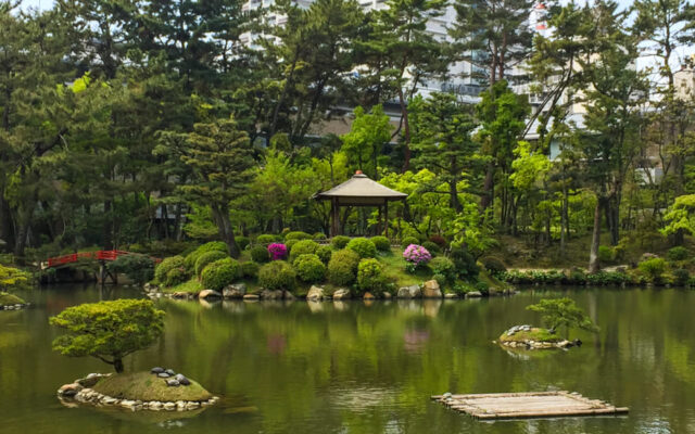 jardim Shukkeien o que fazer em hiroshima 2 dias