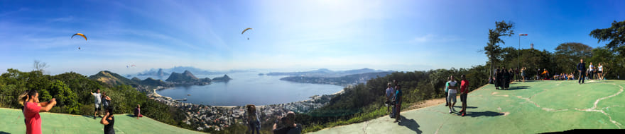 panoramica niteroi - Parque da Cidade de Niterói: como chegar e curtir um lindo passeio
