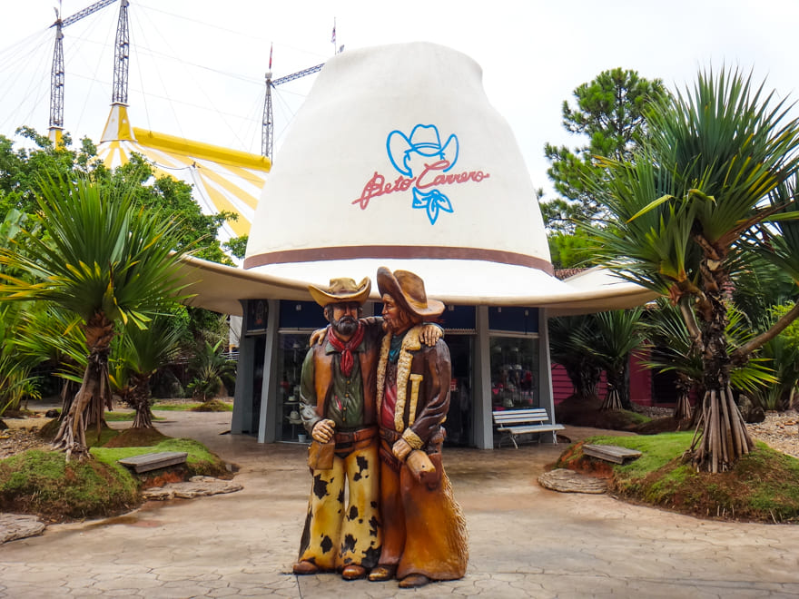 Beto Carrero World - os shows do parque - Felipe, o pequeno viajante