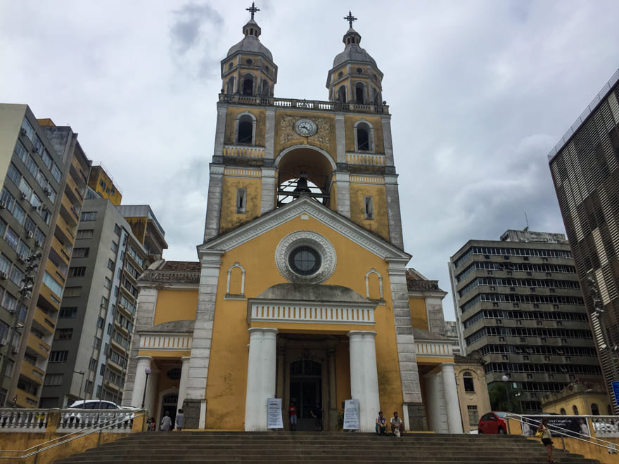 catedral de florianopolis - Roteiro no Centro de Florianópolis: explorando a pé o centro histórico