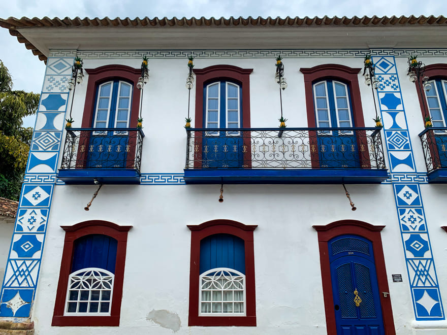 detalhes casario portugues paraty rj - Centro histórico de Paraty: walking tour para conhecer seus segredos
