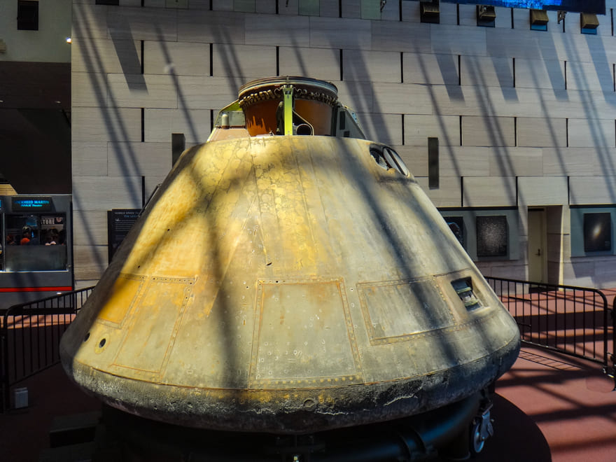 modulo apollo 11 lua - Museu do Ar e do Espaço Washington DC: imperdível na capital dos EUA