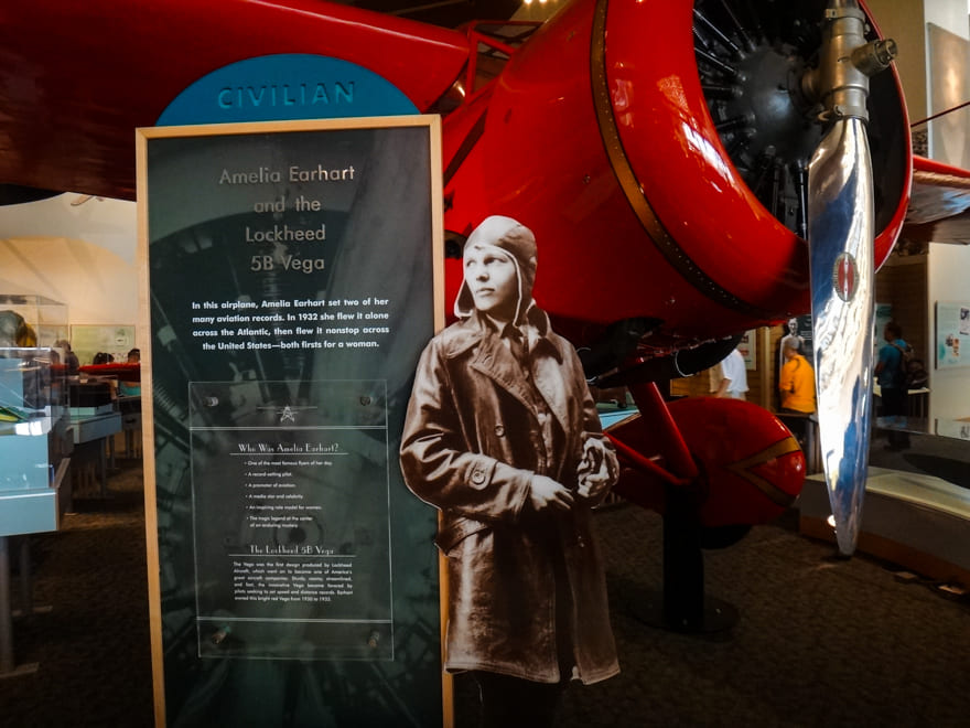 museu ar espac%CC%A7o smithsonian emila aviao - Museu do Ar e do Espaço Washington DC: imperdível na capital dos EUA