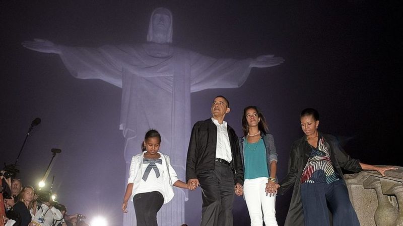 obama no cristo redentor - Como visitar Cristo Redentor Rio de Janeiro: turistando no Corcovado