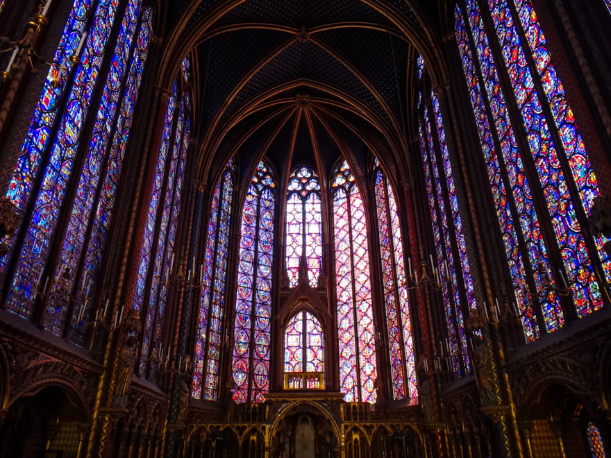 vitrais sainte chapelle de paris - Retrospectiva 2021: um giro pelo ano do blog