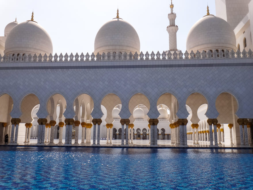 Sheikh Zayed grand mosque - Mesquita Sheikh Zayed Grand Mosque: a linda mesquita de Abu Dhabi