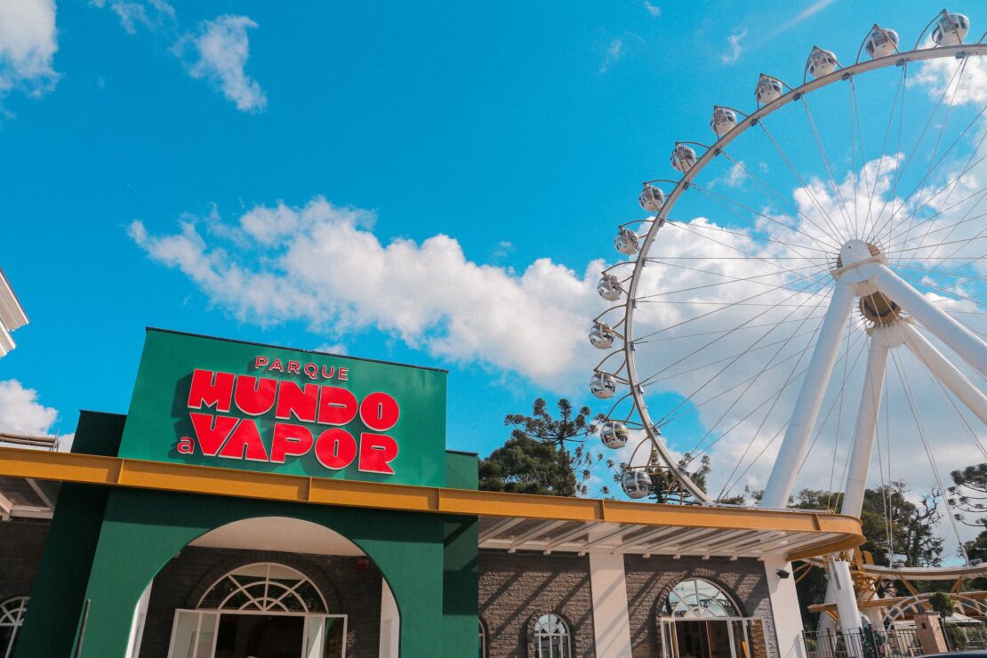O que fazer em Gramado com Crianças: 26 Sugestões (guia 2026) mundo a vapor roda canela