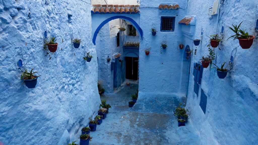 Chefchaouen marrocos cidade azul