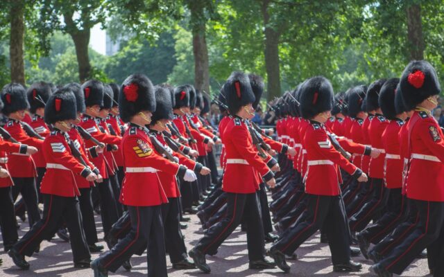 troca da guarda rei inglaterra eta para Reino Unido visto Inglaterra