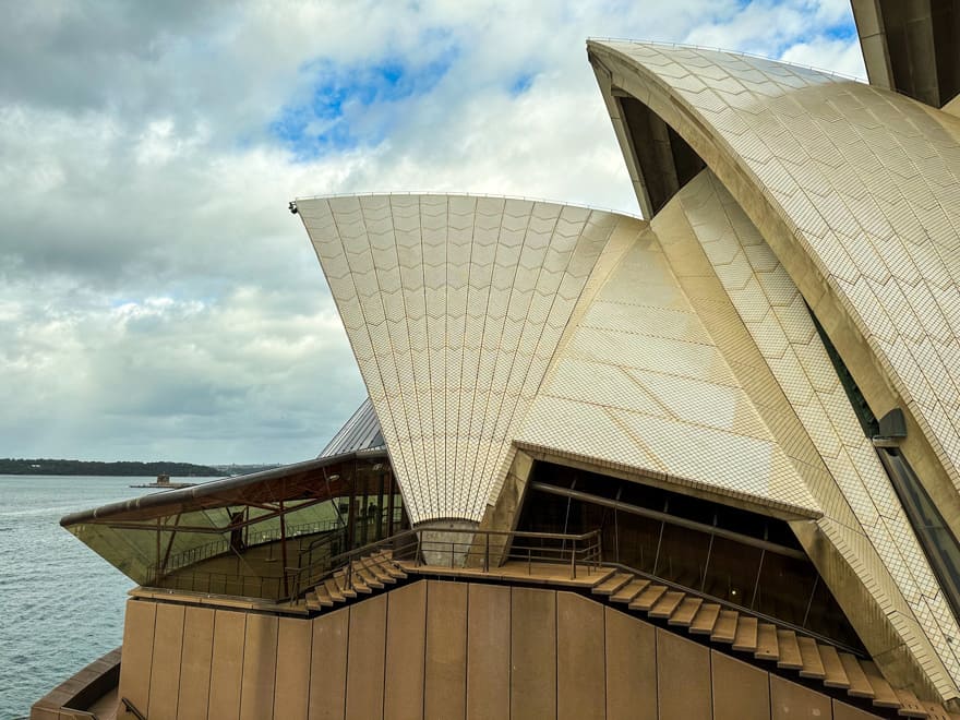 conchas visita guiada opera house australia