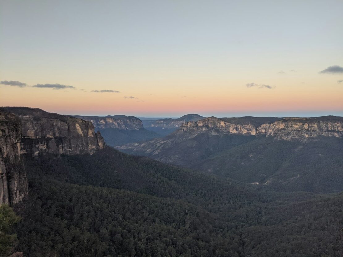 blue mountains australia bate volta Sydney lets fly away