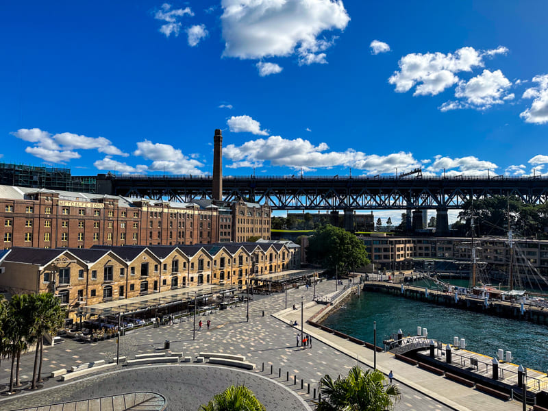 The Rocks Sydney o que fazer Lets Fly Away