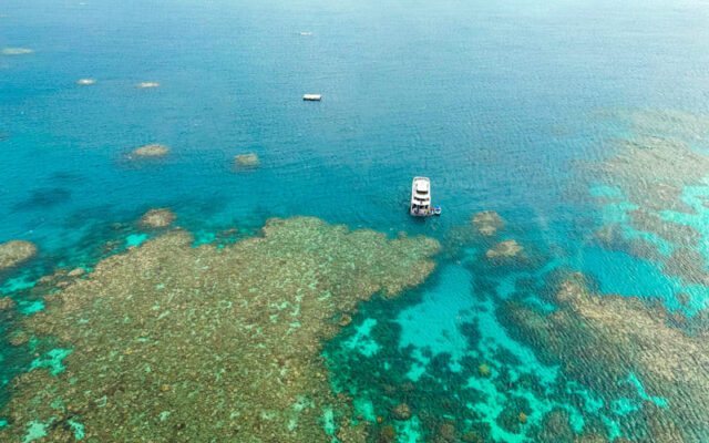 grande barreira corais australia vista espaco lets fly away