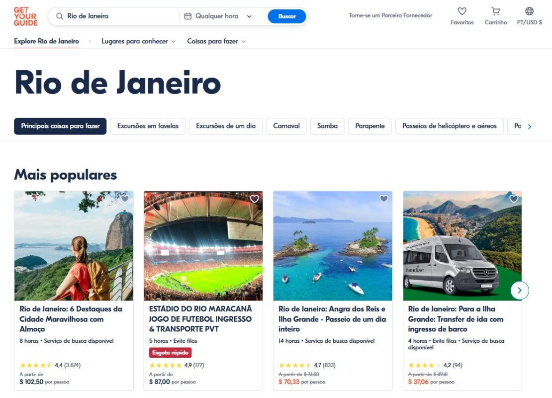onde comprar passeios no Rio de Janeiro - lets fly away