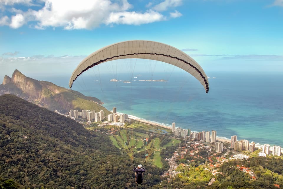 Voo de parapente no Rio de Janeiro - Lets Fly Away