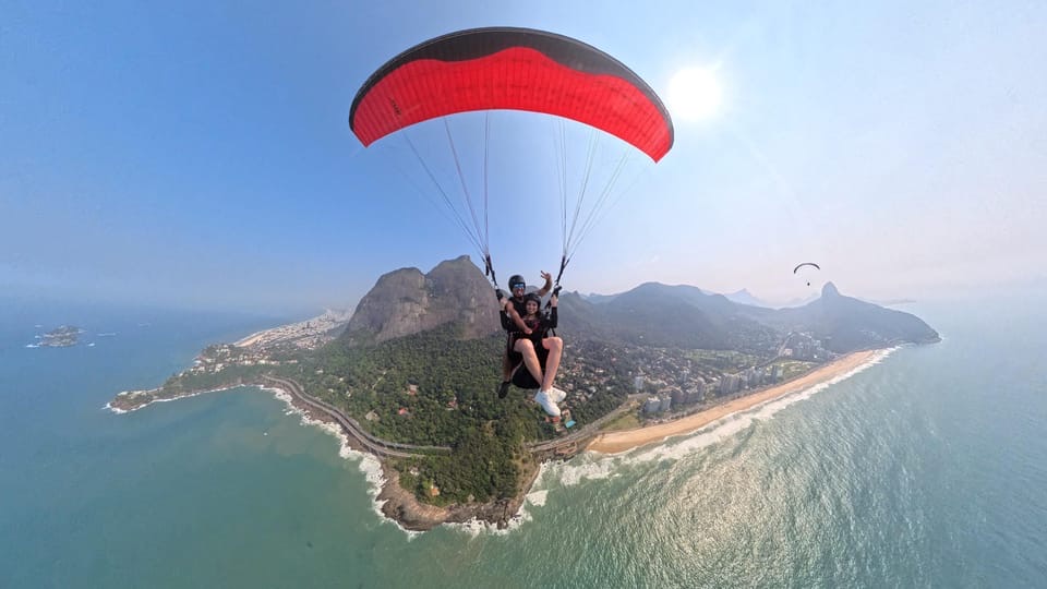 Voo de parapente no Rio de Janeiro - Lets Fly Away