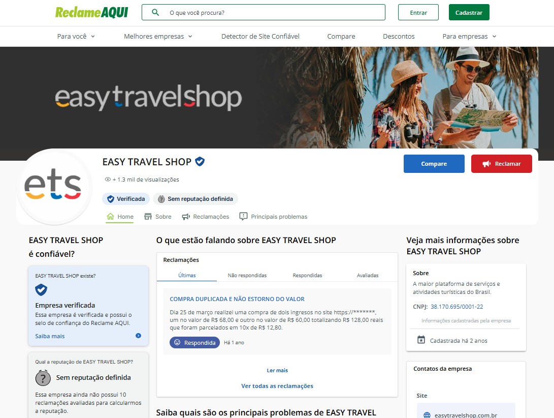 Easy Travel Shop é confiável? - Conheça a plataforma Easy Travel Shop é confiável - Lets Fly Away