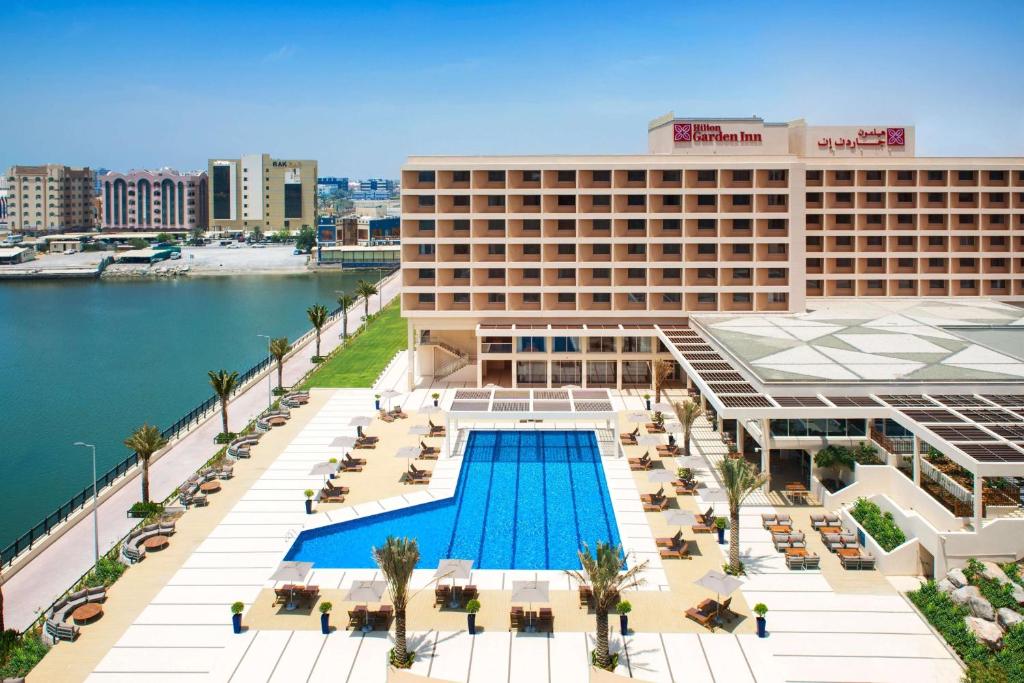 hilton garden inn onde ficar ras al khaimah