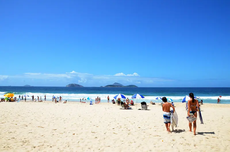 praia de Ipanema - Lets Fly Away