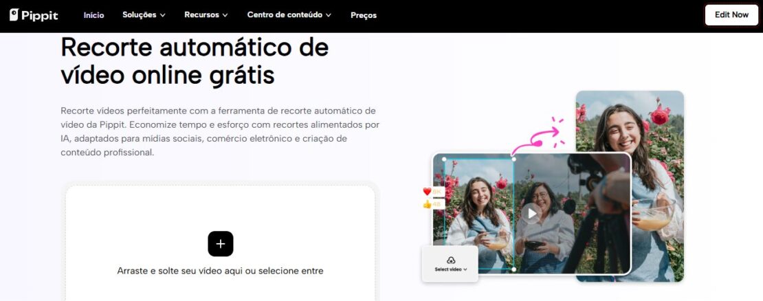 Conversor Gratuito de URL para Vídeo que Otimiza Vídeos Automaticamente para Gerar Visualizações
