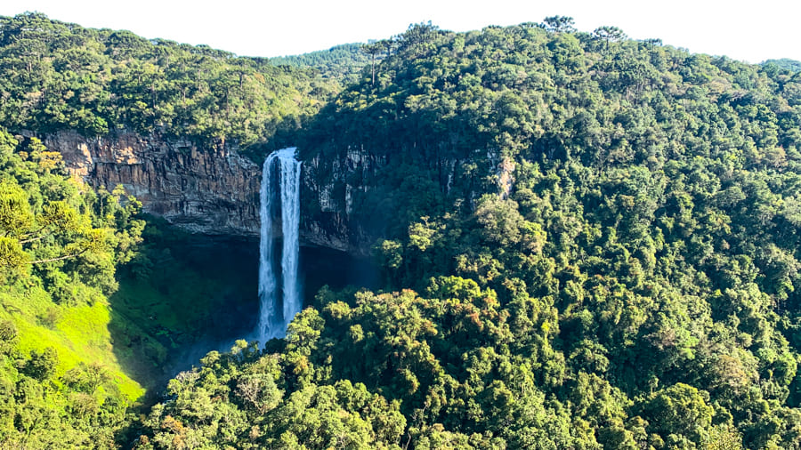 Bondinhos Aéreos de Canela valem a pena? Guia Completo (2026) bondinhos aereos de canela vista panoramica cascata caracol | lets fly away